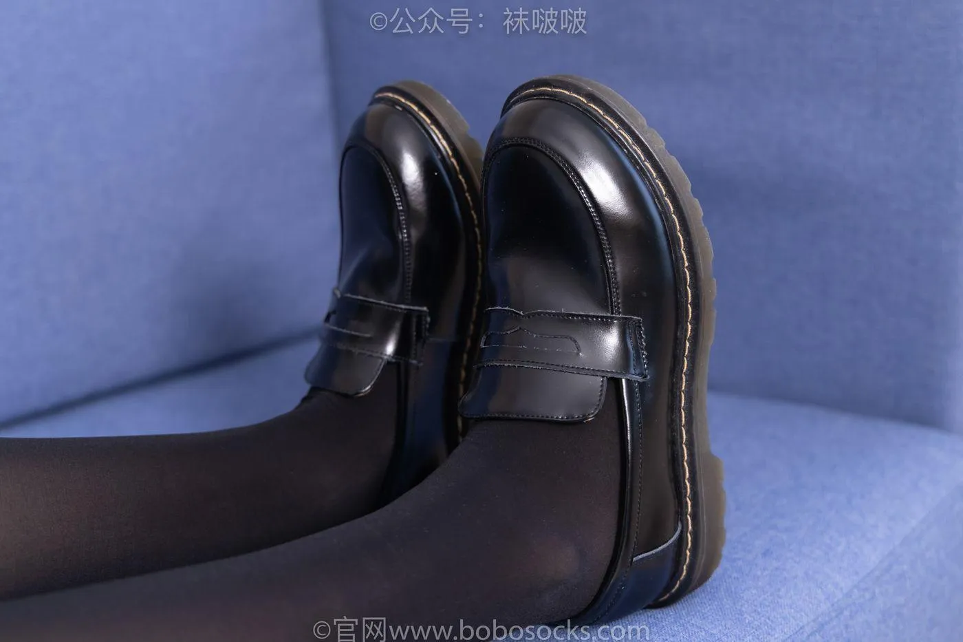 [BoBoSocks袜啵啵]NO.060 小甜豆-JK制服、皮鞋、厚黑丝 [131P]插图7